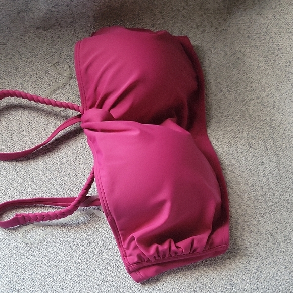 Shade & Shore Swim NwT Fuchsia Top Size 38D - Picture 4 of 8